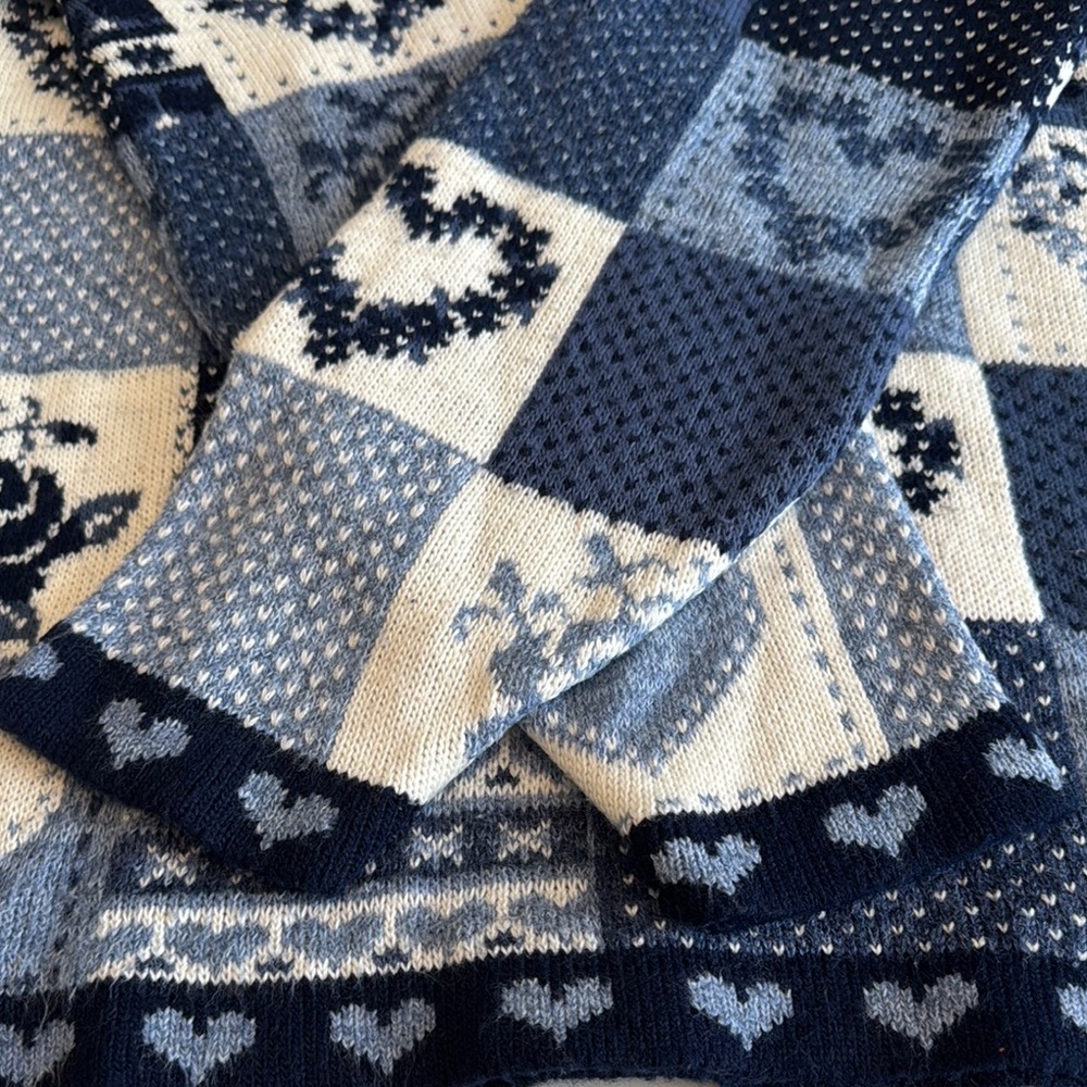 Vintage Basic Editions Patchwork Heart And Rose S… - image 5